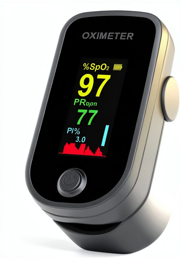 Aleshon Pulse Oximeter Model 333 Unisex Fingertip SpO2 Monitor-3