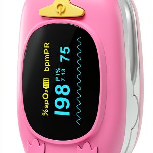 HealthTree Child Pulse Oximeter JKS50A Silicone with AAA Batteries-0