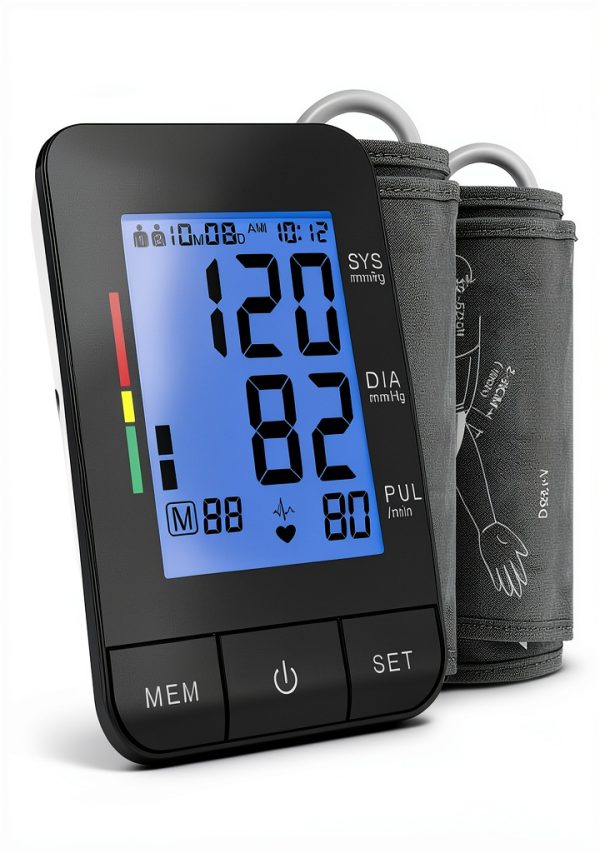 SDUNW Automatic Blood Pressure Monitor U80B with Dual XL & M/L Cuffs-0