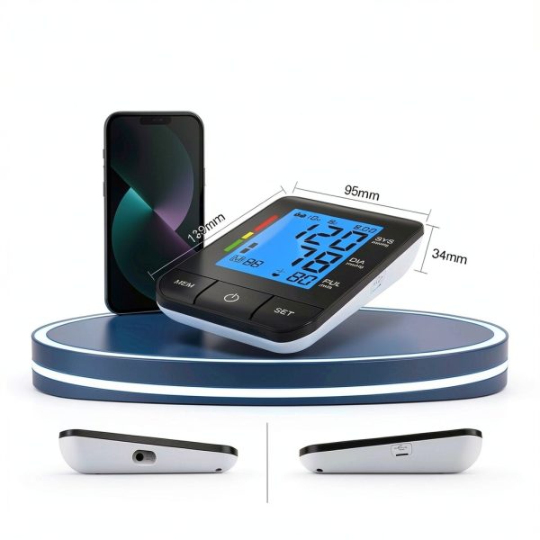 SDUNW Automatic Blood Pressure Monitor U80B with Dual XL & M/L Cuffs-6