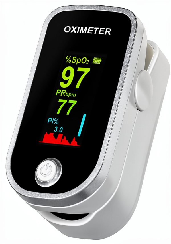 Aleshon Pulse Oximeter Model 333 Unisex Fingertip SpO2 Monitor-0