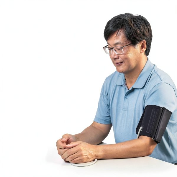 OMRON Silver Arm Blood Pressure Monitor BP5255 with Bluetooth-4