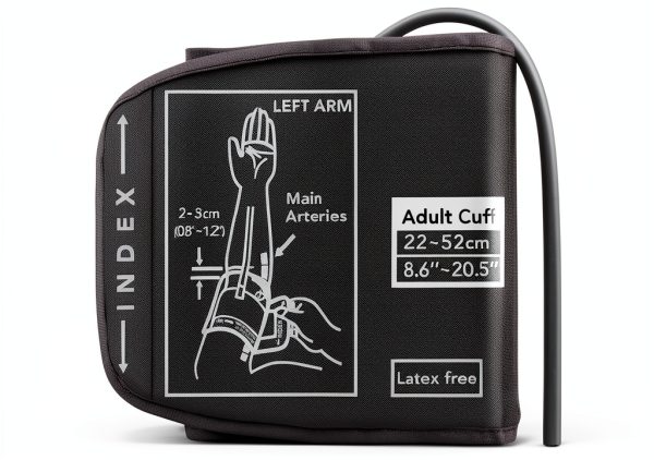 Replacement Extra Large Cuff for Omron BP Mon. Qutryven 22-52CM Cuff-0