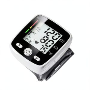 Blood Pressure Monitor Wrist CK-W355 2-User 180-Reading Voice LCD-0