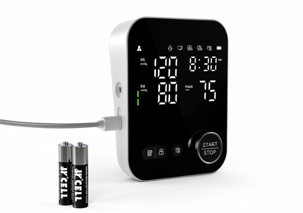 Blood Pressure Monitor Upper Arm Monitors for Home Use Adjustable 8.7"-16.5" Cuff LED Display 2x120 Memory Intelligent Voice Portable Machine with Storage Bag-5