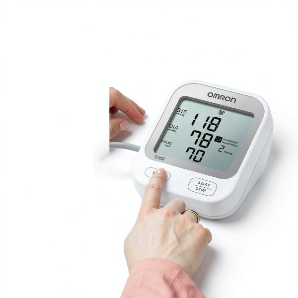 OMRON Silver Arm Blood Pressure Monitor BP5255 with Bluetooth-2