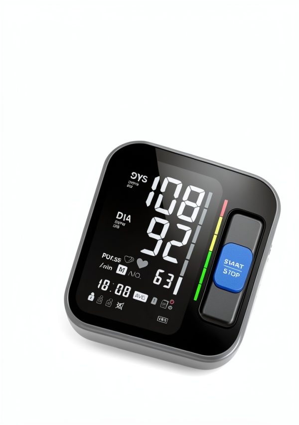 Blood Pressure Monitors for Home Use Upper Arm, Accurate Cuff 8.7”-15.7” Monitor with Large Backlight Display 2 Users 240 Sets Memory, Digital BP Machine, Christmas Gifts for Mom Dad Seniors-3