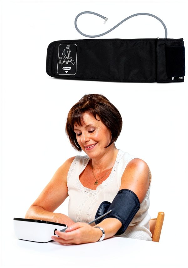 Blood Pressure Machine AOJ Automatic Upper Arm Monitor with Large Cuff-5