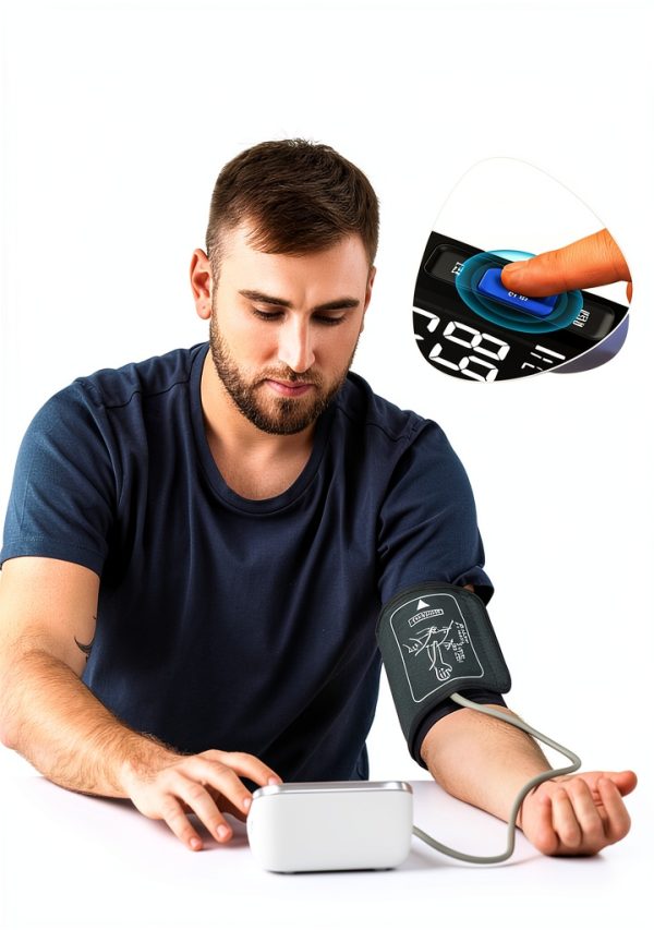 Blood Pressure Monitors for Home Use Upper Arm, Accurate Cuff 8.7”-15.7” Monitor with Large Backlight Display 2 Users 240 Sets Memory, Digital BP Machine, Christmas Gifts for Mom Dad Seniors-1